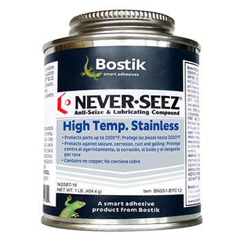 Mỡ Bostik Never Seez NSSBT-8 High Temperature Stainless 8 oz