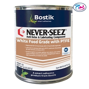 Mỡ Bostik Never Seez NSWT-14 White Food Grade With PTFE